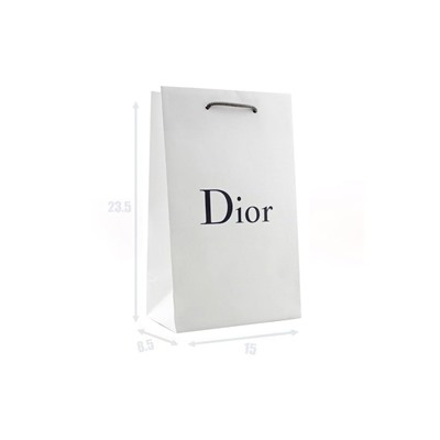 Пакет подарочный Dior, 23,5х15х8,5 cm (картон)