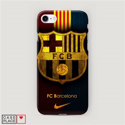 Пластиковый чехол ФК Барселона на iPhone 7