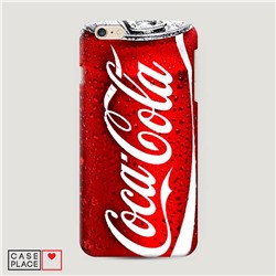 Пластиковый чехол Кока Кола на IPhone 6/6S Plus
