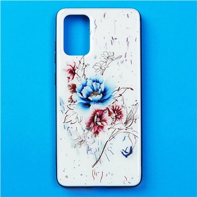 Чехол для смартфона S11 (Принт цветы, пластик)