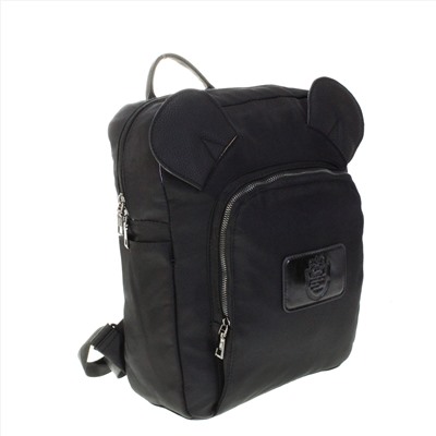Стильный рюкзак Alilai с ушками черного цвета.