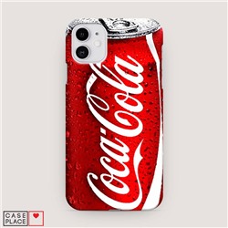 Пластиковый чехол Кока Кола на iPhone 11