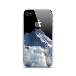 Силиконовый чехол Горы арт 3 на iPhone 4/4S