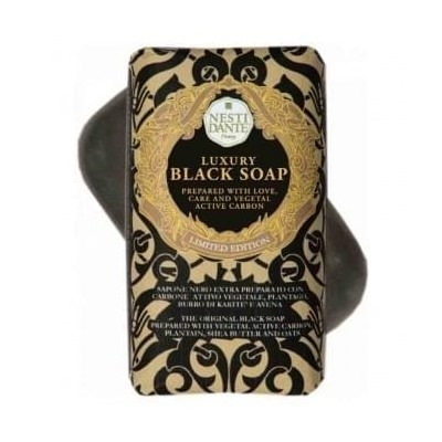 Мыло Nesti Dante Luxury Black Soap Роскошное Чёрное 250 g