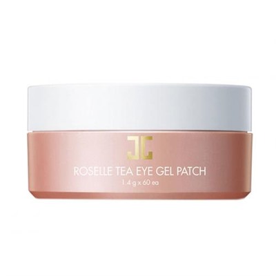 Гидрогелевые патчи с цветами гибискуса Jayjun Roselle Tea Eye Gel Patch 60 шт оптом