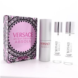 Туалетная вода 3*20 мл Versace Bright Crystal Absolu