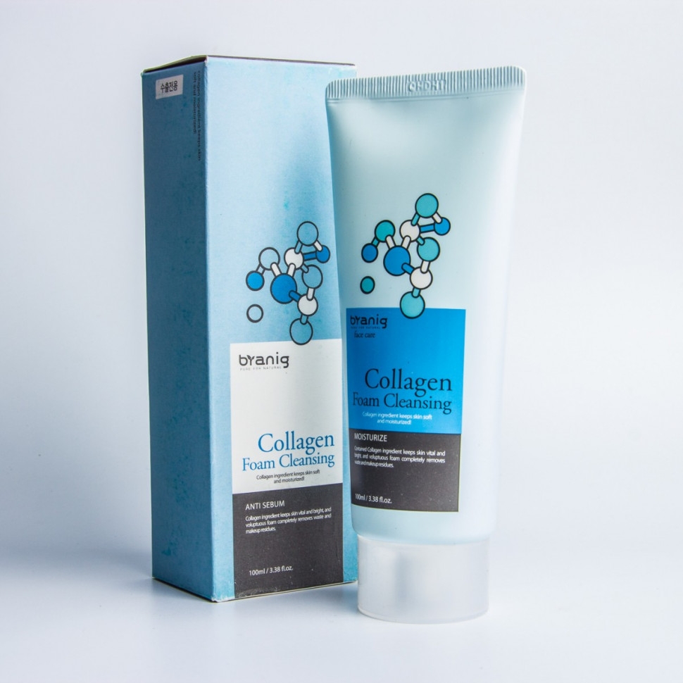 Collagen cleansing foam пенка