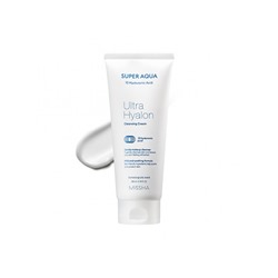 MISSHA SuperAqua 10HyaluronicAcid UltraHyalron Cleansing Cream Очищающий крем с Гиалуроновой кислотой, 200мл