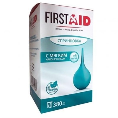 First Aid спринцовка пластизольная А14 380 мл