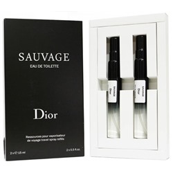 Подарочный набор 2x15 Christian Dior Sauvage 2015 eau de toilette for man