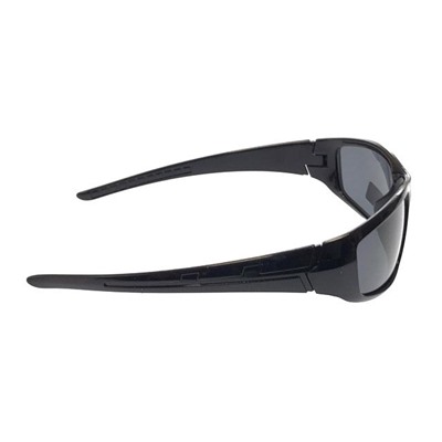 См. описание. Стильные мужские очки Refetto в чёрной оправе с чёрными линзами.