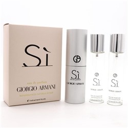 Туалетная вода 3*20 мл Giorgio Armani Si