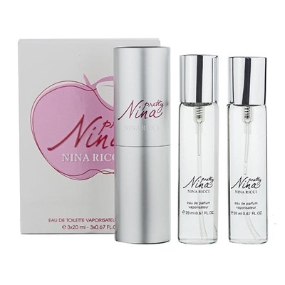 Туалетная вода 3*20 мл Nina Ricci Nina Pretty