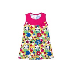 Детское разноцветное платье (супрем набивной)