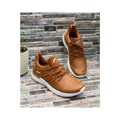 Мужские кроссовки 9004-3 коричневые