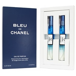 Подарочный набор 2х15 Chanel Bleu de Chanel Eau de Parfum unisex