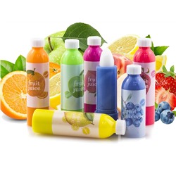 Ароматный защитный бальзам для губ Fruit Juice, 1 шт, (В ассортименте)