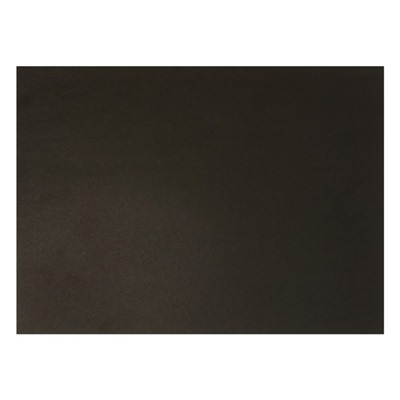 Картон цветной А4, 190 г/м2, немелованный, чёрный, цена за 1 лист