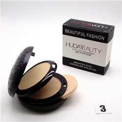 ПУДРА HUDA BEAUTY 2 IN 1 SILKY LIGHT-TRASPARENT BB POWDER 10g - №3