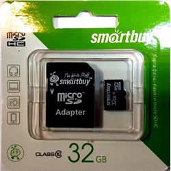 Micro SD 32GB Smart Buy Class 10