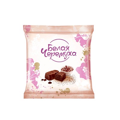 Конфеты шоколадные Белая Черемуха (вкус рома) 1  як518