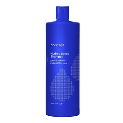 Шампунь для волос увлажняющий Concept Salon Total Hydro Hydrobalance Shampoo, 300 мл