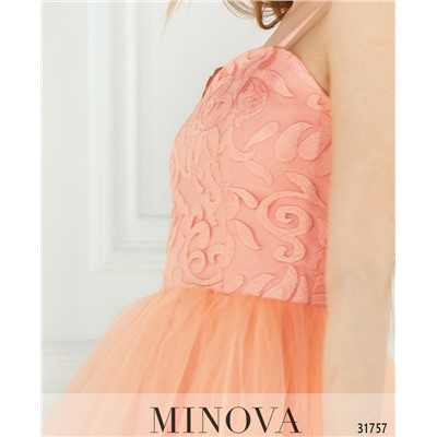 Платье №1822-персик