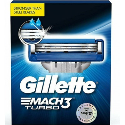 Gillette Mach3 Turbo (12шт) EvroPack orig