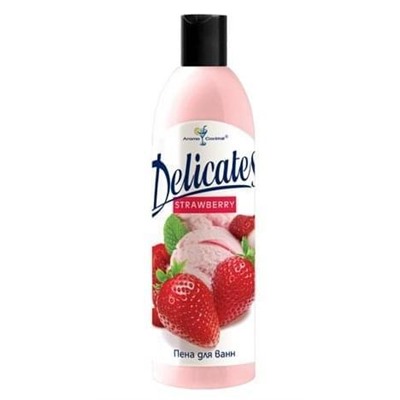 Пена для ванн Aroma Coctail Delicates Strawberry 500ml