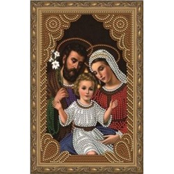 Алмазная мозаика 20х30 CDX 013 Икона Святая семья