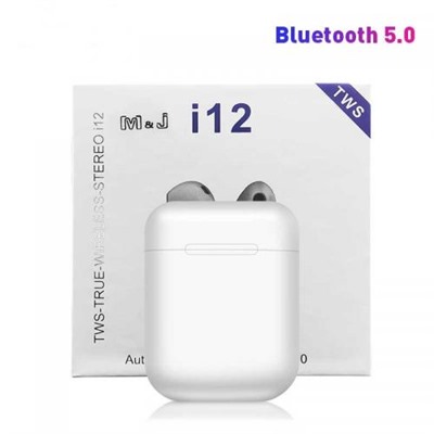 Беспроводные наушники i12 TWS Bluetooth 5.0 оптом