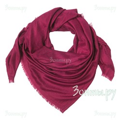 Платок-шаль бордового цвета Rossini SH1659-4
