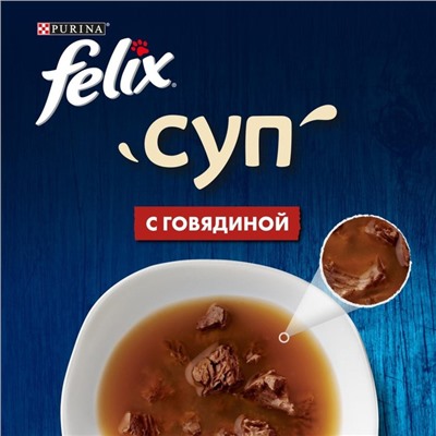 FELIX Суп с Говядиной 48г