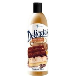 Пена для ванн Delicates Tiramisu 500ml