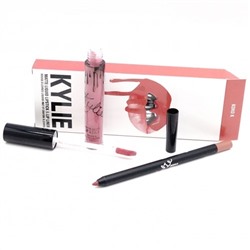 БЛЕСК + КАРАНДАШ ДЛЯ ГУБ KYLIE 2 IN 1 (KOKO)