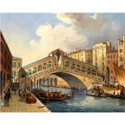 Картина по номерам 40х50 GX 21139 Венецианский мост
