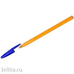 Ручка шариковая Bic Orange синяя, 0,8мм