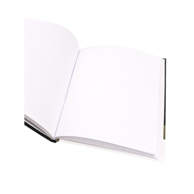 Записная книжка А5, 80 листов в точку "Модный примат", твёрдая обложка, глянцевая ламинация, лён, блок офсет