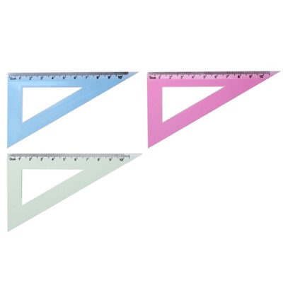 Треугольник "Neon" 10 см, 30°, МИКС