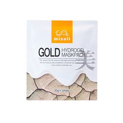 misoli Гидрогелевая маска для лица (Золото) misoli GOLD hydrogel mask pack