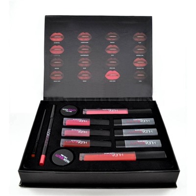 Подарочный набор 12 в 1 HUDABEAUTY Persistent Cosmetic Sets