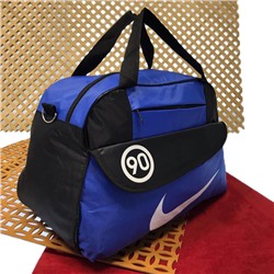 Спортивная сумка Fitness Coach с плечевым ремнём со вставками цвета тёмного индиго.