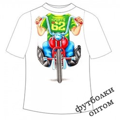 Детская футболка Мотоциклист