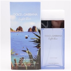 DOLCE & GABBANA LIGHT BLUE LOVE IN CAPRI FOR WOMEN EDT 100ml