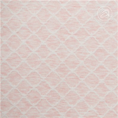 Одеяло-покрывало Ромбы розовые Арт Дизайн