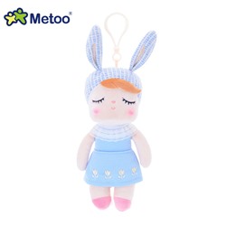 Кукла-сплюшка Metoo Angela mini в голубом платье 18 см