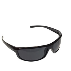 Стильные мужские очки Venzo в чёрной оправе с затемнёнными линзами.