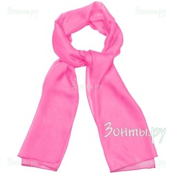 Тонкий розовый шарф TK26452-29 PalePink