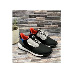 Мужские кроссовки 9006-1 черные