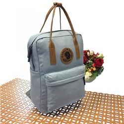 Стильный городской рюкзак Lovekan из износостойкой ткани дымчато-голубого цвета.